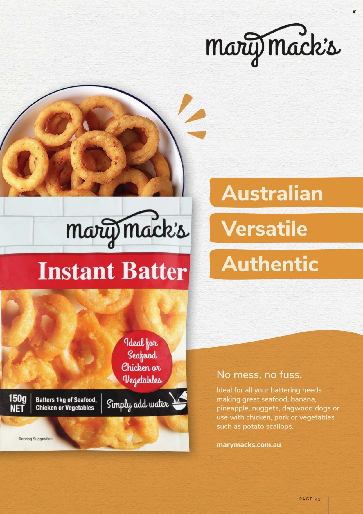 IGA catalogue. Page 45