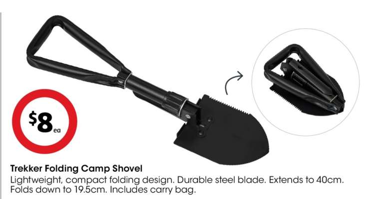 Trekker Folding Camp Shovel