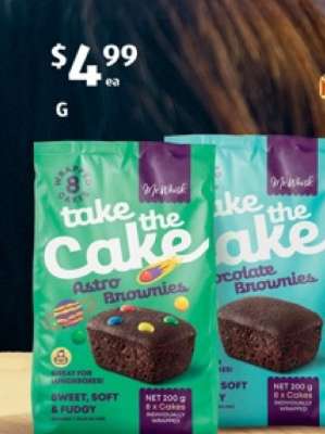 Mr. Munch Take the Cake Astro Brownies