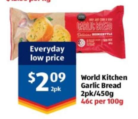 World Kitchen Garlic Bread