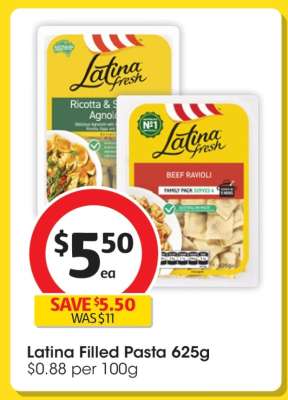 Latina Filled Pasta 625g