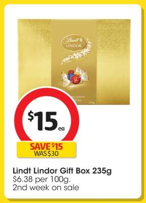 Lindt Lindor Gift Box 235g