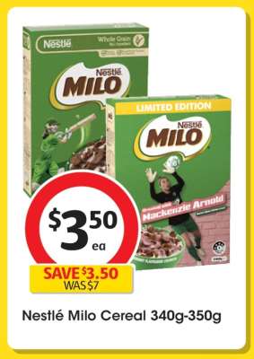 Nestlé Milo Cereal 340g-350g