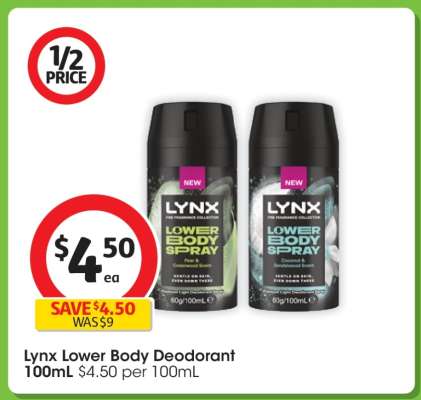 Lynx Lower Body Deodorant