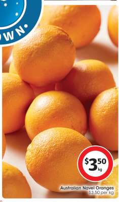 Australian Navel Oranges