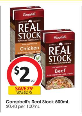 Campbell's Real Stock 500mL
