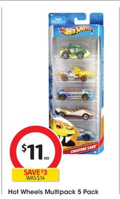 Hot Wheels Multipack 5 Pack
