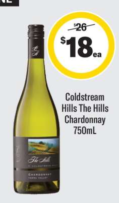 Coldstream Hills The Hills Chardonnay 750mL