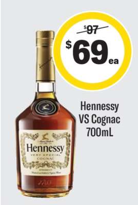 Hennessy VS Cognac 700ml