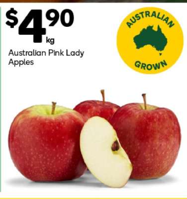Australian Pink Lady Apples