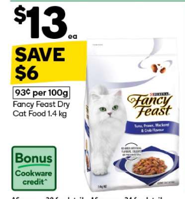 Fancy Feast Dry Cat Food 1.4 kg