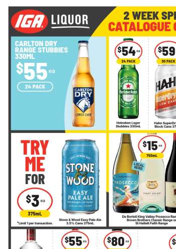 IGA LIQUOR Catalogue - 17 Jun 2026 - 30 Jun 2026.