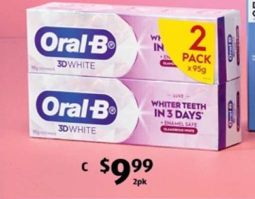 Oral-B 3D White Toothpaste