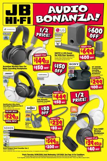 JB Hi-Fi Catalogue - 18 Jun 2026 - 1 Jul 2026.