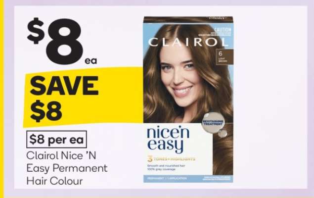 Clairol nice 'n easy Permanent Hair Colour