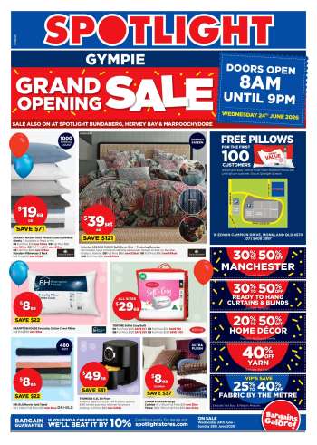 Spotlight Catalogue - 24 Jun 2026 - 28 Jun 2026.