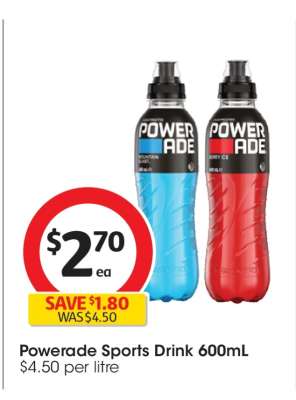 Powerade Sports Drink 600mL