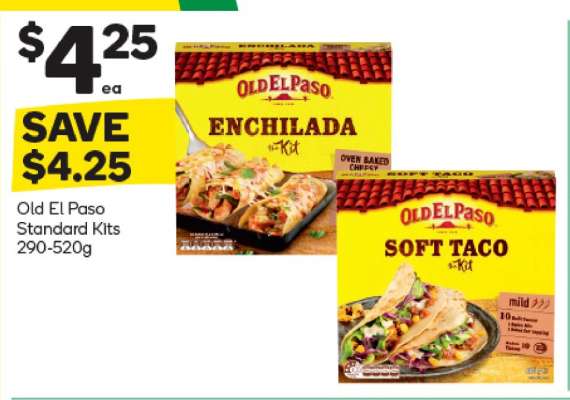 Old El Paso Standard Kits 290-520g