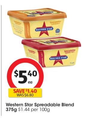 Western Star Spreadable Blend 375g
