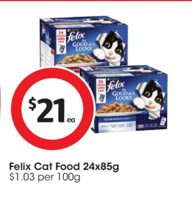 Felix Cat Food 24x85g