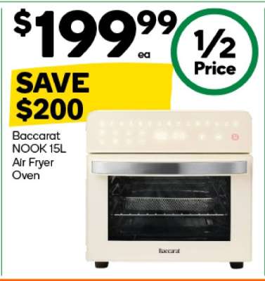Baccarat NOOK 15L Air Fryer Oven