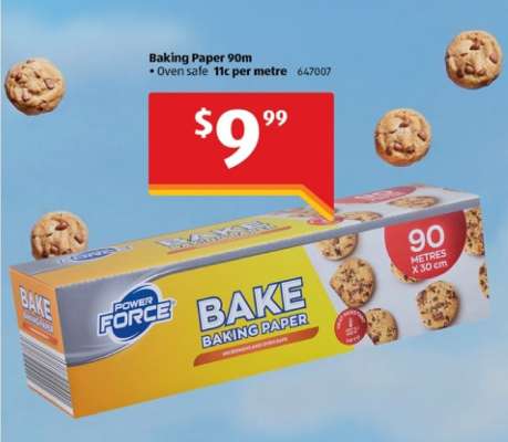 Power Force Bake Baking Paper