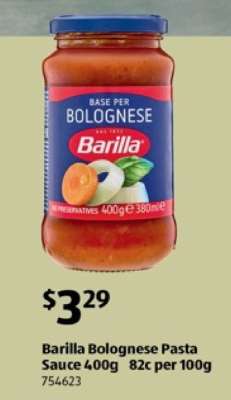 Barilla Bolognese Pasta Sauce 400g