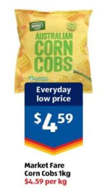 Market Fare Corn Cobs 1kg