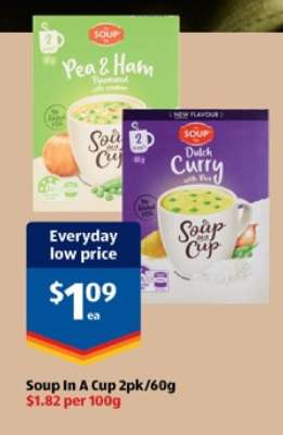 Soup In A Cup 2pk/60g