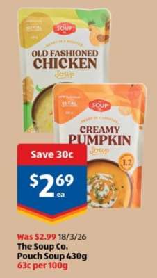 The Soup Co. Pouch Soup 430g