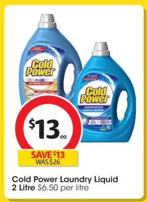 Cold Power Laundry Liquid