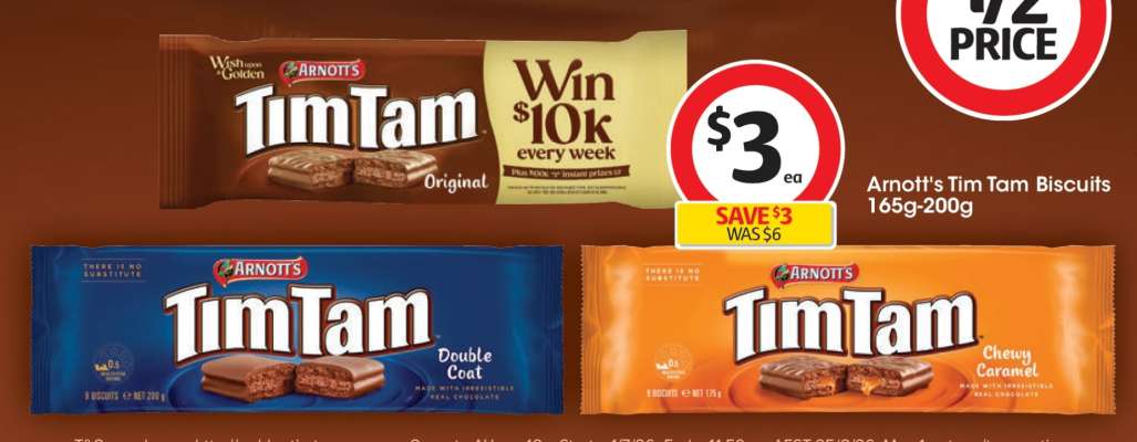 Arnott's Tim Tam Biscuits
