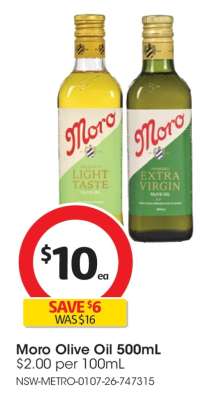 Moro Olive Oil 500mL