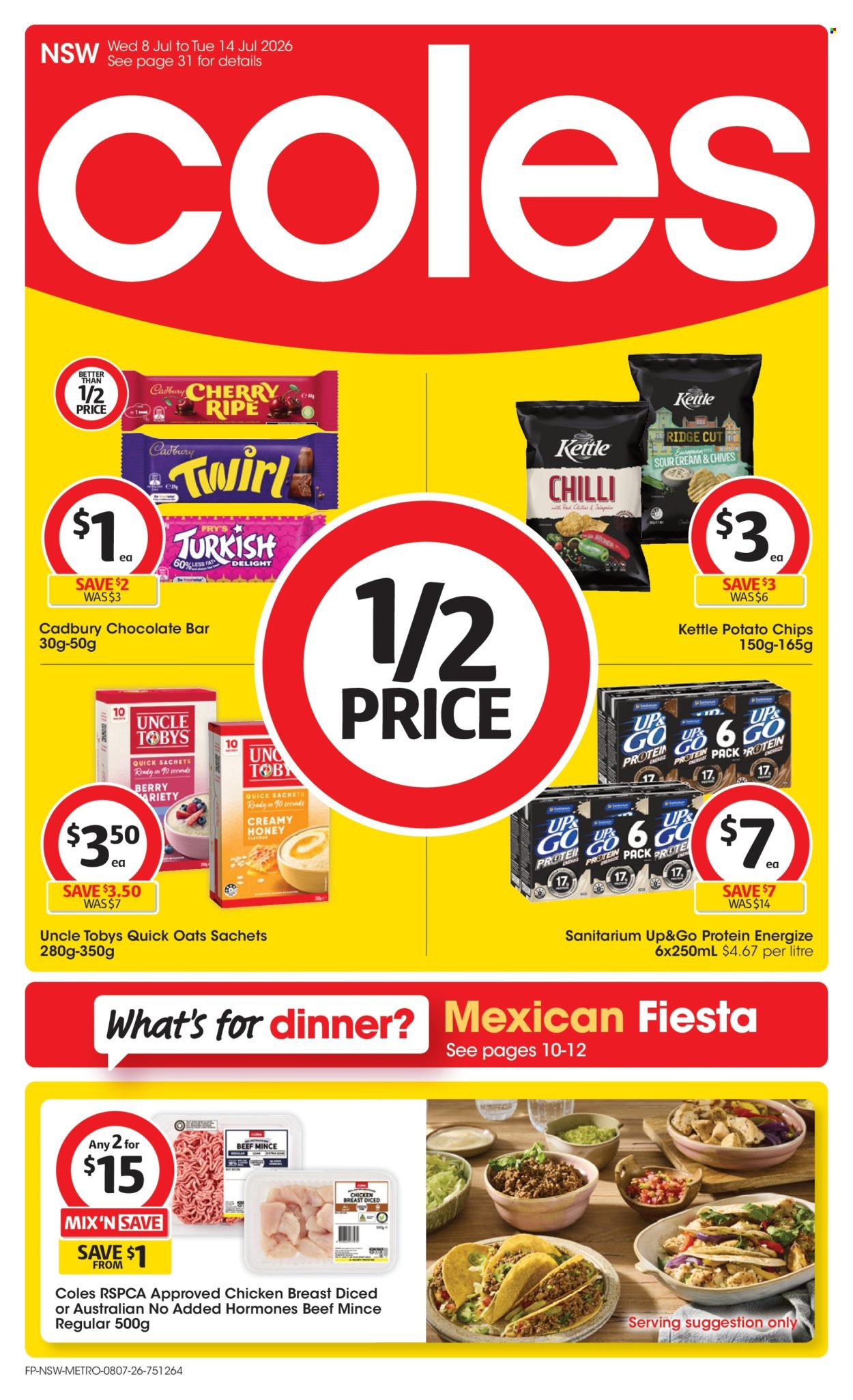 Coles catalogue - 8 Jul 2026 - 14 Jul 2026. Page 1