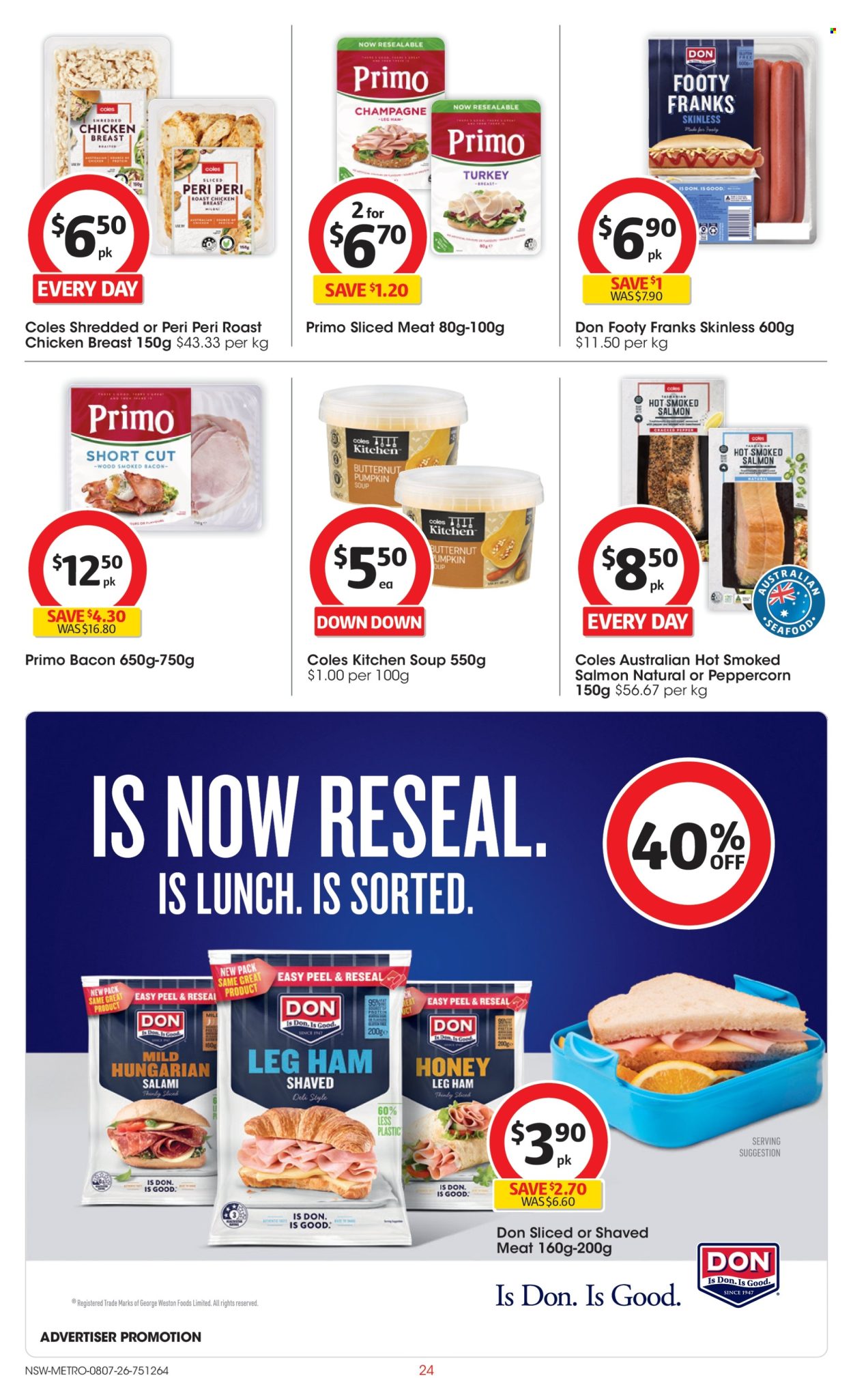 Coles catalogue - 8 Jul 2026 - 14 Jul 2026. Page 24