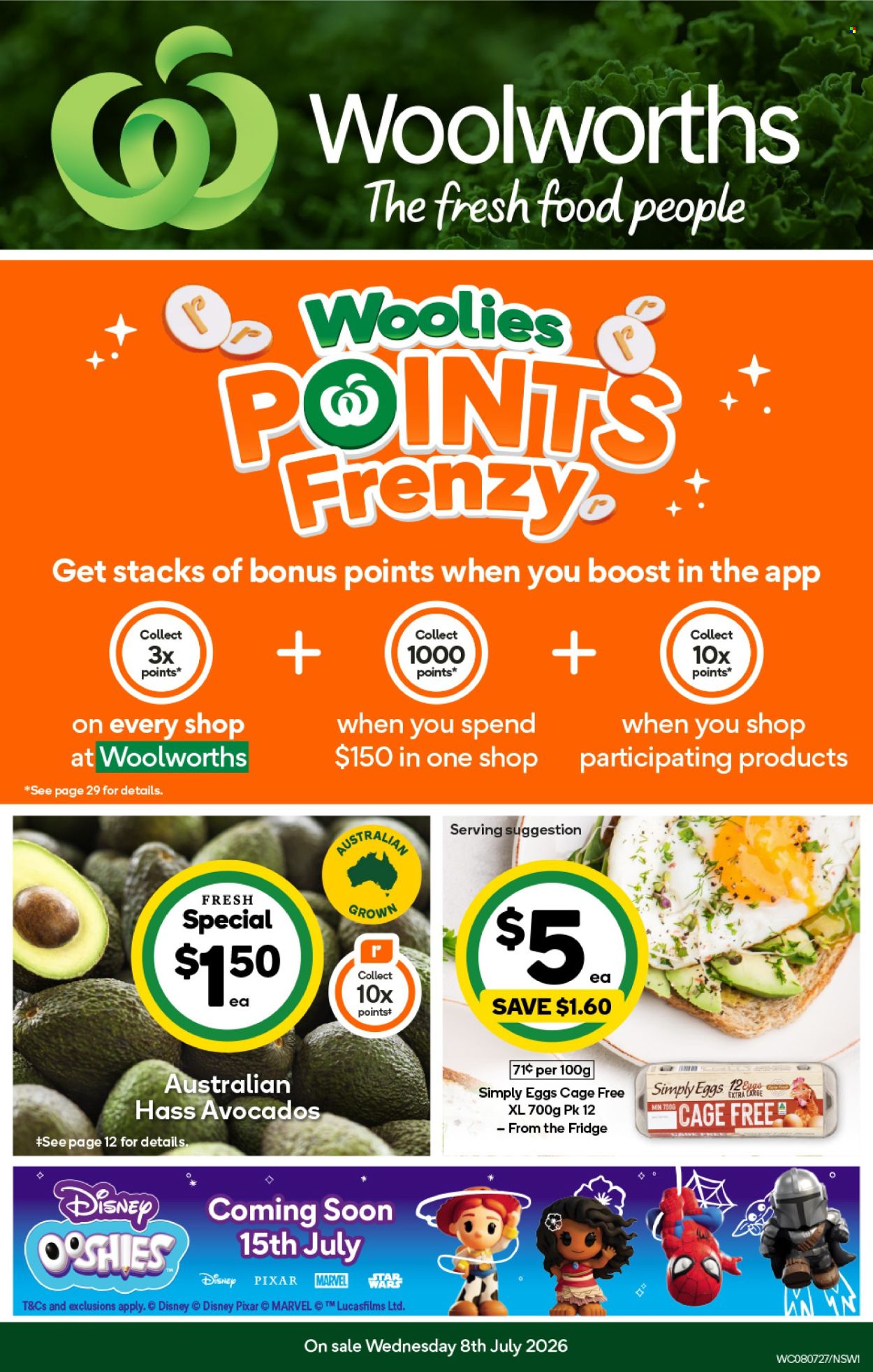 Woolworths catalogue - 8 Jul 2026 - 14 Jul 2026. Page 1
