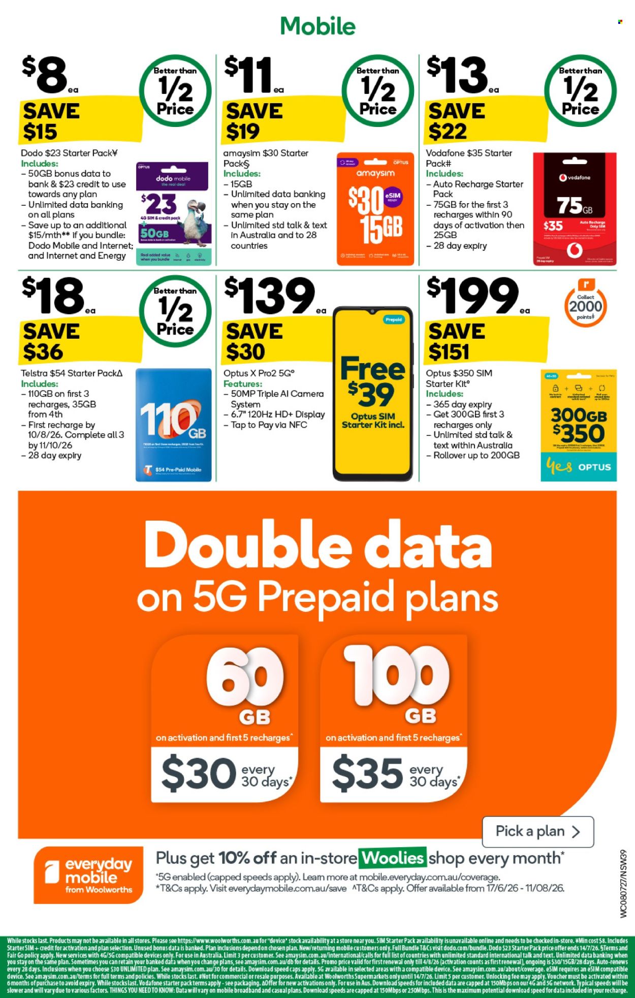 Woolworths catalogue - 8 Jul 2026 - 14 Jul 2026. Page 39