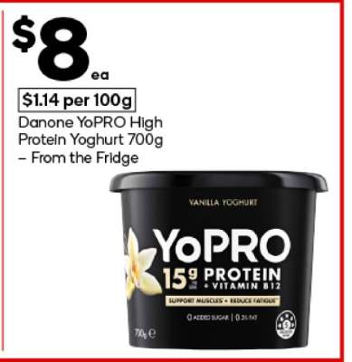 Danone YoPRO High Protein Yoghurt 700g