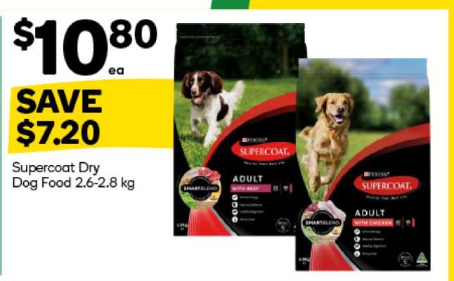 Supercoat Dry Dog Food 2.6-2.8 kg
