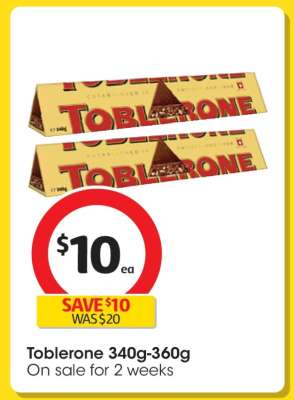 Toblerone 340g-360g