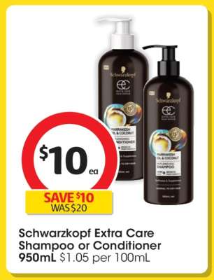 Schwarzkopf Extra Care Shampoo or Conditioner