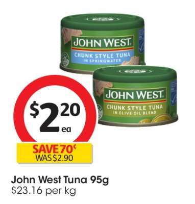 John West Tuna 95g