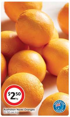 Australian Navel Oranges