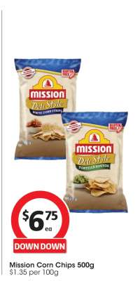 Mission Corn Chips 500g