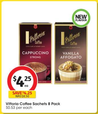Vittoria Coffee Sachets 8 Pack