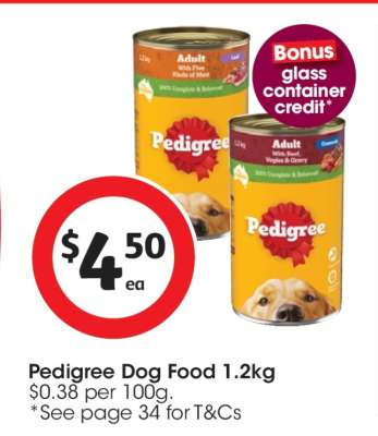 Pedigree Dog Food 1.2kg