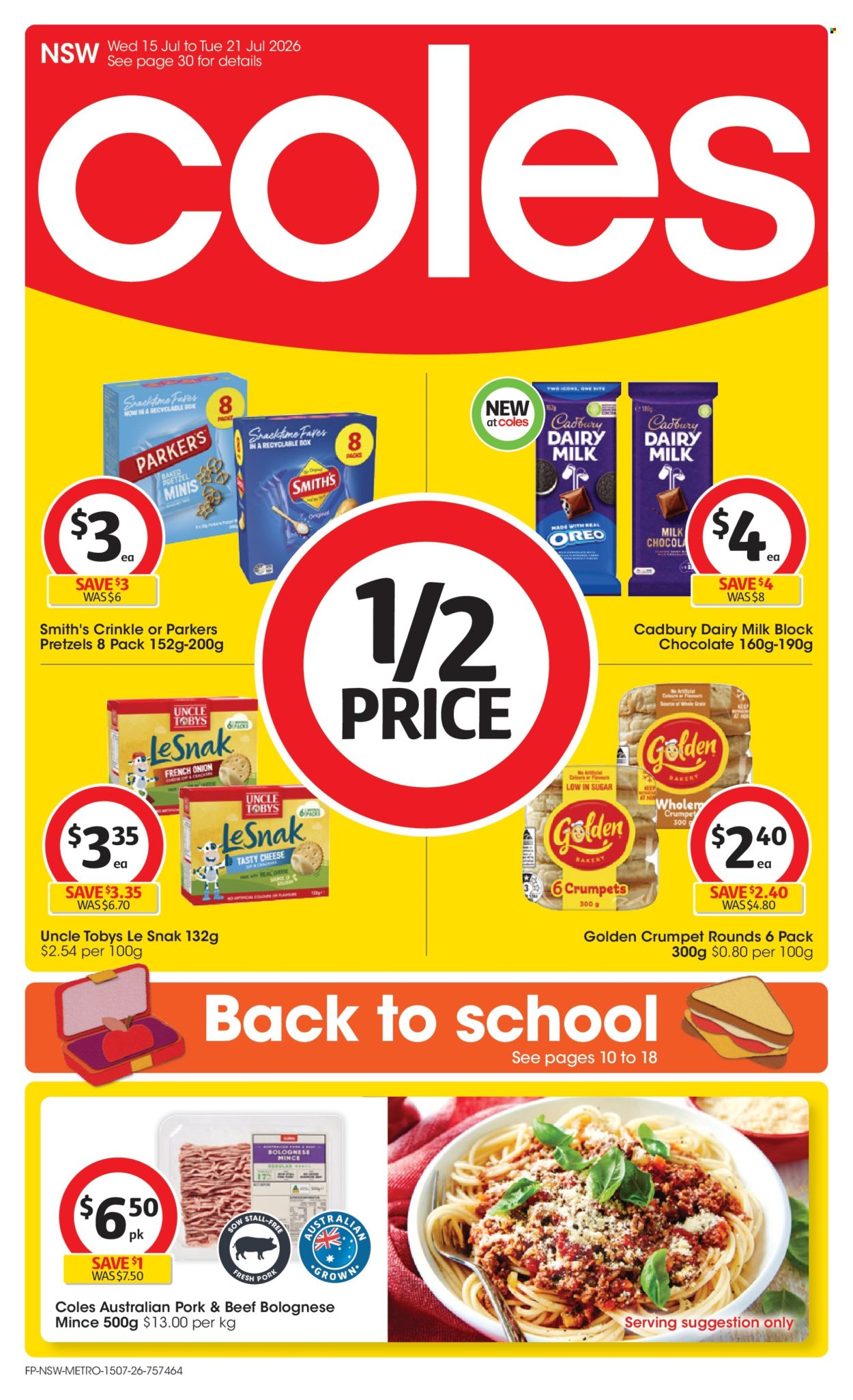 Coles catalogue - 15 Jul 2026 - 21 Jul 2026. Page 1