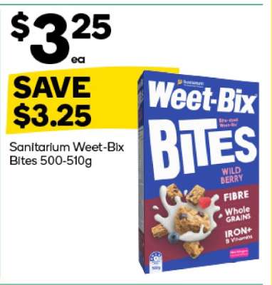 Sanitarium Weet-Bix Bites 500-510g