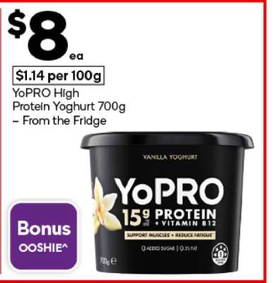 YoPRO High Protein Yoghurt 700g