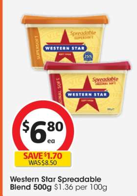 Western Star Spreadable Blend 500g